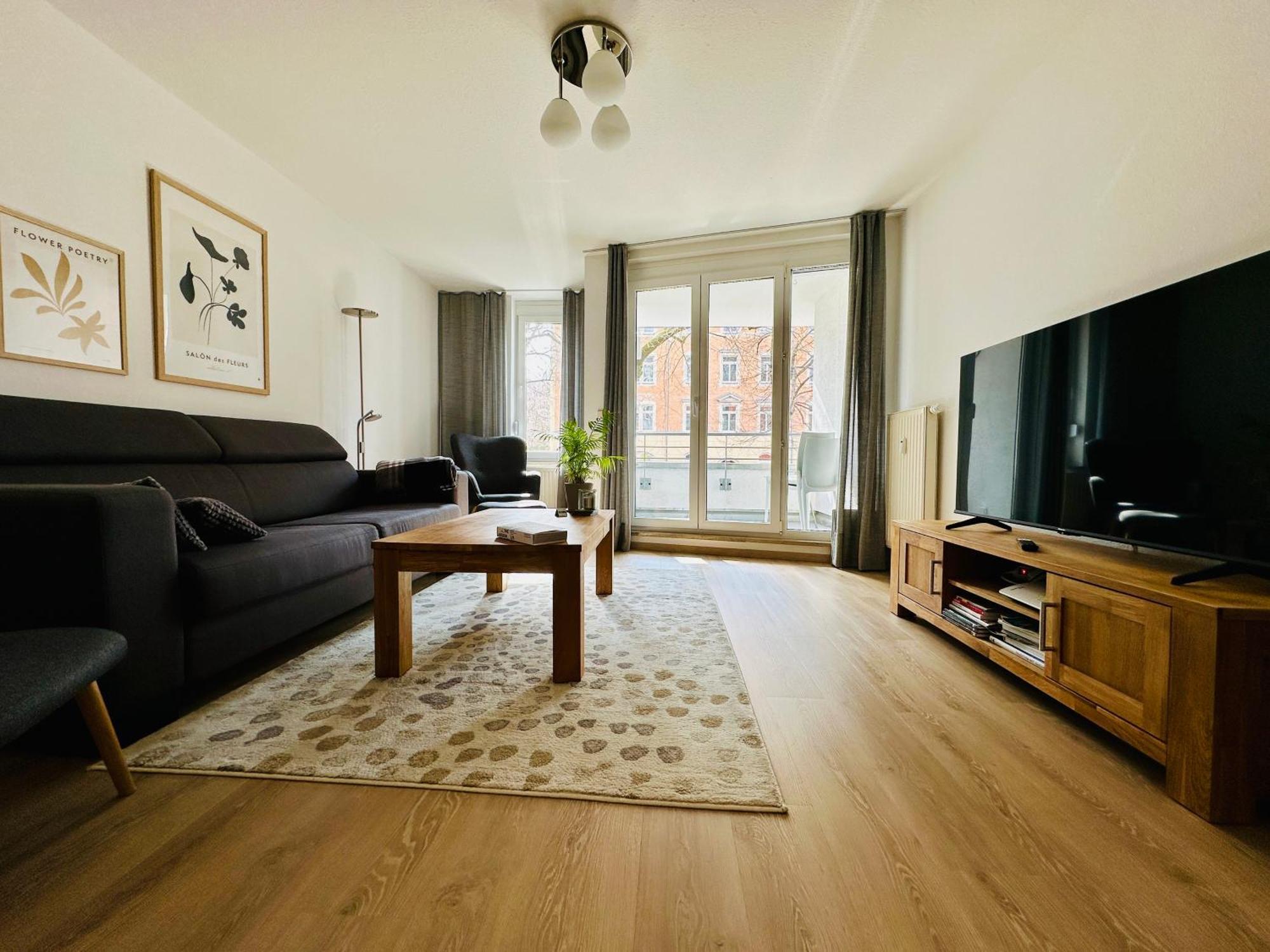 Modernes Zwei-Zimmer-Apartment Chemnitz - Kassberg 외부 사진